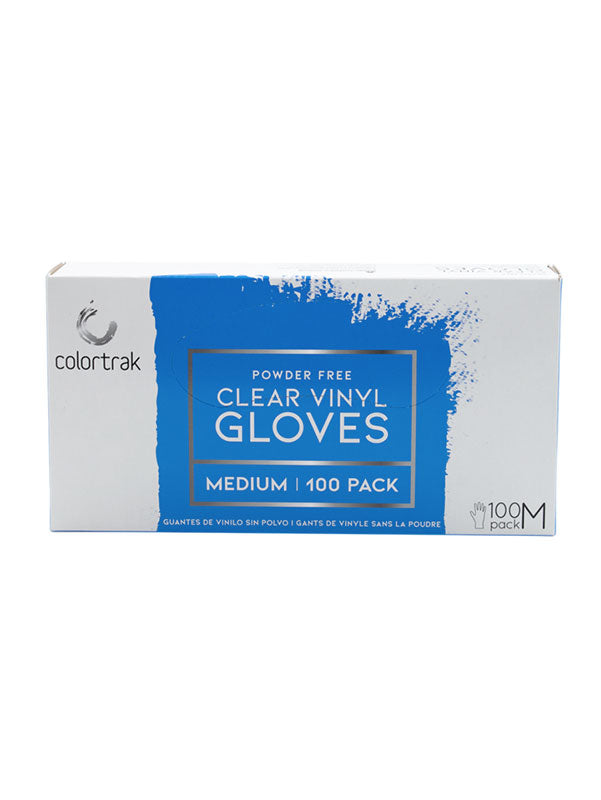 COLORTRAK DISPOSABLE GLOVES POWDER FREE MEDIUM